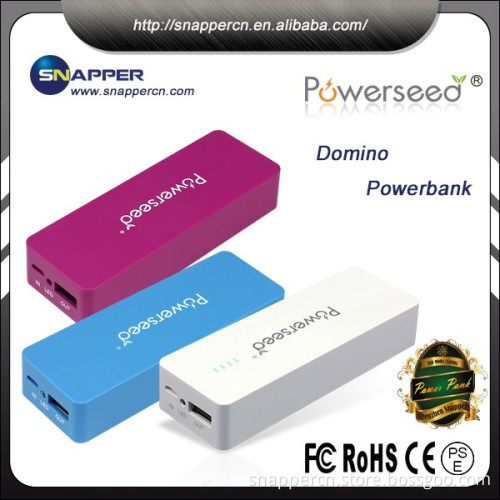 Portable Domino Power Bank 5200mAh for mobile charge